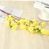 Dekorative Blumen künstliche Blume Kirschpflaumenpfirsich Blossom Zweig 63 cm Seiden Haus DIY Hochzeitsdekoration