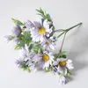 Fleurs décoratives 1 PCS Artificiel Sun Chrysanthemum Creative Handmade Flower Arrangement élégant Colorful Fake