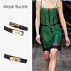 Cinturão de cinto de grife cinturões de couro para cinto de jeans com cintos de fivela de ouro para mulheres adequadas para circunferência da cintura de 55-98cm