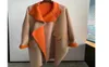 100ダブルフェースのカシミアオーバーコートジャケット高品質の秋の冬のファッション長袖コートLJ2011067813701