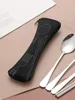 Ensembles de vaisselle 1PC Sac d'oreiller Gift Fork Spoon Vide