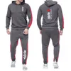 Мужские спортивные костюмы 2024 Kyokushin Karate Fashion Men Men Suit Set Sets Hoodie с твердым цветом с капюшоном.