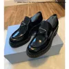 pradshoes monolith prades luxueux mots d'hiver chaussures de femmes mocassins noirs en cuir blanc décontracté dame filles talons baskets de chaussures en gros comfo