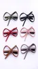 S910 Bijoux de mode vintage Handmade Pu Leather Bowknot Barrette Clip Clip Filles Fils Hairpin Dukbill Barret de dents6080820