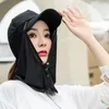 Sjaals voor vrouwen cap masker zomer UV bescherming nek anti-uv gezicht deksel zonnebrandcrème sluier sjaal