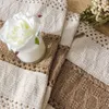 Boho Table Runner for Home Decor Macrame Cream Brown Farmhouse Table Runner with Tassels for Bohemian Dining Bedroom Decor 240430