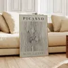 RS минималистская выставка Picasso Выставка Нейтральная бежевая абстрактная ретро -подарочная настенная настенная настенная картинка Плакат для гостиной для гостиной дома украшение J240505