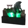 Dekorative Objekte Figuren Horror Film Scpture Illumined 3D Model Harz Handwerk Home Party Dekor Statue Halloween Dekorationen Col Dhy3j