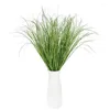 Fleurs décoratives 10pcs / lot simulation Onion Grassures Floral Auditorium Decor Artificial Green Plantes Grass Small Bend Rose Plant Plant