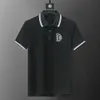 5A 2024 MENS POLO SHIRT DESIGNER POLOS SHIRTS FÖR MAN Fashion Focus Brodery Snake strumpebina BEES UTSKRIFT Mönster Kläder Kläder Tee Black White Mens T Shirt 001