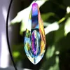 H D 120 mm Grand cristal Suncatcher Ab Rebing Facet Crystal Prisms Drop Pendant Rainbow Window Garden Hanging Decoration Gift 240430