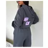 Designer women tracksuits two pieces sets sweatsuit autumn female hoodies hoody pants with sweatshirt ladies loose jumpers woman