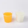 使い捨てカップストロー100 PCS S Glass One-Off Cup MultiFunction Water Mug Brinking Glass Juice透明