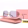 Zonnebrillen voor vrouwen designer zonnebril vol frame glazen hoge kwaliteit UV400 kleur optioneel