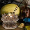 Candele per candele 1pc Cangoli in ceramica Adornment Creative Lotus Holdish Decor