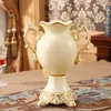 Vases européens Luxury Vase Vase Vase Dry Flower Floorde