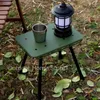 Camp Furniture Outdoor Tactical Stuhl Aluminiumlegierung tragbarer Campinghocker Klapptaste Leichtes BBQ Picknick -Angelstühle mit Aufbewahrungstasche