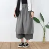 Pantaloni da donna ricamo in pizzo orlo gamba larga gamba di cotone moli mori ragazza estetica fata grunge grunge medievale sciolte pantaloni angosciati