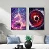 Pers Abstract Universe Universe Galaxy Painting Canvas плакат настенные художественные картинки для гостиной игровой комнаты современные дома украшения подарки J240505