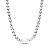 Anhänger Halsketten 2024 Neu 925 Pure Silver Plate Pearl Bee Collier Halskette Kranz drei Steinstation Kette Geschenk Q240430