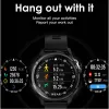 Polsbandjes L8 Luxe IP68 Smart Watch vrouwen vrouwelijke hartslag calorie -fitness tracker voor