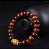 Boutique de Strand Hainan Rosewood Barrel Perles DIY BRACELET MULTICLE SEULT