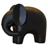 Objets décoratifs Figurines Nordic Style Elephant Resin Statue Ornements Home Decor Crafts Office Bureau Figurines Décoration bibliothèque Sculpture Gift T240506