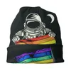Berets Pride Parade Astronaut e LGBT gay bissexual queer caps Skullies Beanies chapéus femininos adultos quentes de uso duplo de uso duplo