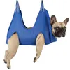 Dog Apparel Pet Hammocks Helping Helper Helper Restent Sacag para cortar unhas de clipe e secagem de cabelos em casa acessórios para gatos de cachorro