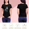Kadın Polos Köpek İskeleti T-Shirt Yaz En İyi Kadın Giyim Tişörtleri Kadınlar Grafik Tees