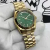 Designer Watch Reloj montre AAA MECHECANICAL WATCH lao Jia Lot Light Gold Green Night Light Double Li Steel entièrement automatique Watch Machine RZ11 Machine Watch