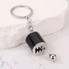 Creative Mini Turbo Turbocharger Car Speed Gearbox Keychain Manual Transmission Lever Car Short Shifter Gear Stick Knob Keyring Pendant Charms Accessories 010