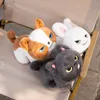 Giocattolo di peluche divertenti gatto gatto coniglio giocattolo peluche giocattolo da otto pollici per la bambola per abbigliamento regalo di compleanno bambola calda vendita calda calda