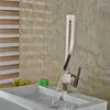 Bathroom Sink Faucets Modern Stylish Kitchen Faucet And Cold Water Unique Bend Deck Moute Mixer Torneiras Para Pia De Banheiro