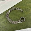 Braccialetti di fascino 925 bracciale argento sterling due g di design di lusso Bracciale designer perline di gioielli nera smalto verde smalto per alumello di maiale braccialetti valentino da giorno