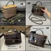 Premium Leather/Non-Leather Fashion Cosmetic Bag Women's Zipper Handbag Bag without Box Make Up Bags