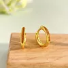 Hoop Earrings KNB 925 Sterling Silver Simple For Women Gold Color Small Huggie Earring High Quality Fine Jewelry Accessories