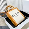 LUXURYS torebka triomfy płócienne Cabas designerka torba sprzęgła marka mini torba moda drukowana torba na ramię w pasku