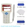 Card New Handheld RFID Copier 13.56Mhz NFC Smart Chip Card Reader CUID/FUID Tag Encryption Cracking Writer 125Khz Badge Duplicator