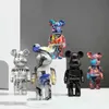Декоративные предметы статуэтки горячие продажи многоцветных граффити-медведей