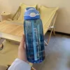 水筒1Lポータブル大容量ボトルスポーツストローメンズ女性トリタン素材BPA無料ジムキャンプツアー