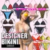 24SS Bikini Designer Swimsuit Top Swwear Womens Bathing Fissure Holiday Seaside Coup nage de natation Bikinis Taille S-XL