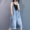 Jeans pour femmes femme haute taille large jambe denim streetwear féminin big poche slim mopping suspension bottoms dame occasionnelle pantalon global