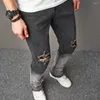 Jeans pour hommes pantalon de couleur élégante pour hommes