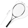 Профессиональная теннисная ракетка легкая ударная ракетка с сумкой для взрослых, когда женщина тренирует 240419