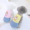 Dog Apparel Teddy Bichon Small Sling Thin Fashion Puppy Denim Pocket Skirt