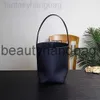 The Row Tr Designer Bags Commuter Tote Leather Advanced Sense One Shoulder Bucket Classic Tote K7QN