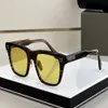 Een Dita Thavos DTS 713 Top zonnebrillen voor herenontwerper Zonneglas Frame Fashion Retro Luxury Brand Men Business Business Simple Design 184Z