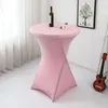 Couvre-café imperméable à table avec une nappe élastique carrée anti-huile jaune