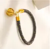 20 Style Designer Kunstlederarmbänder Gold Armreifen Herren Frauen Luxusdesigner Schmuck Edelstahl Armband Damen Hochzeitsgeschenke